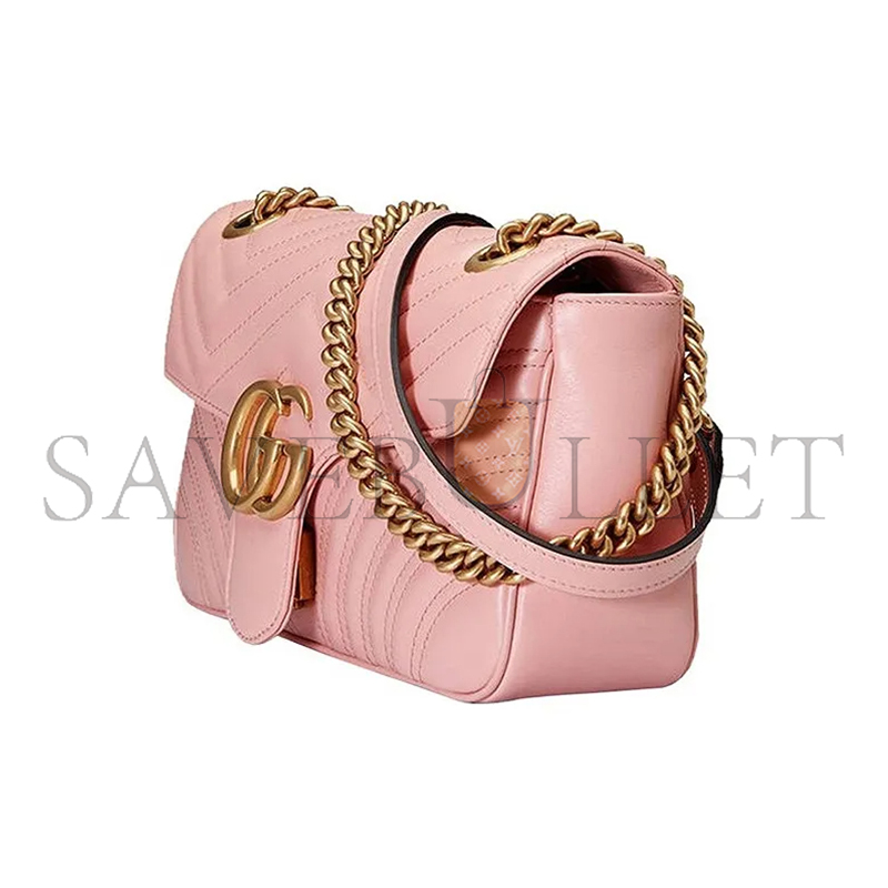 G*u*i ‎gg marmont medium shoulder bag ‎443497 (26*15*7cm)